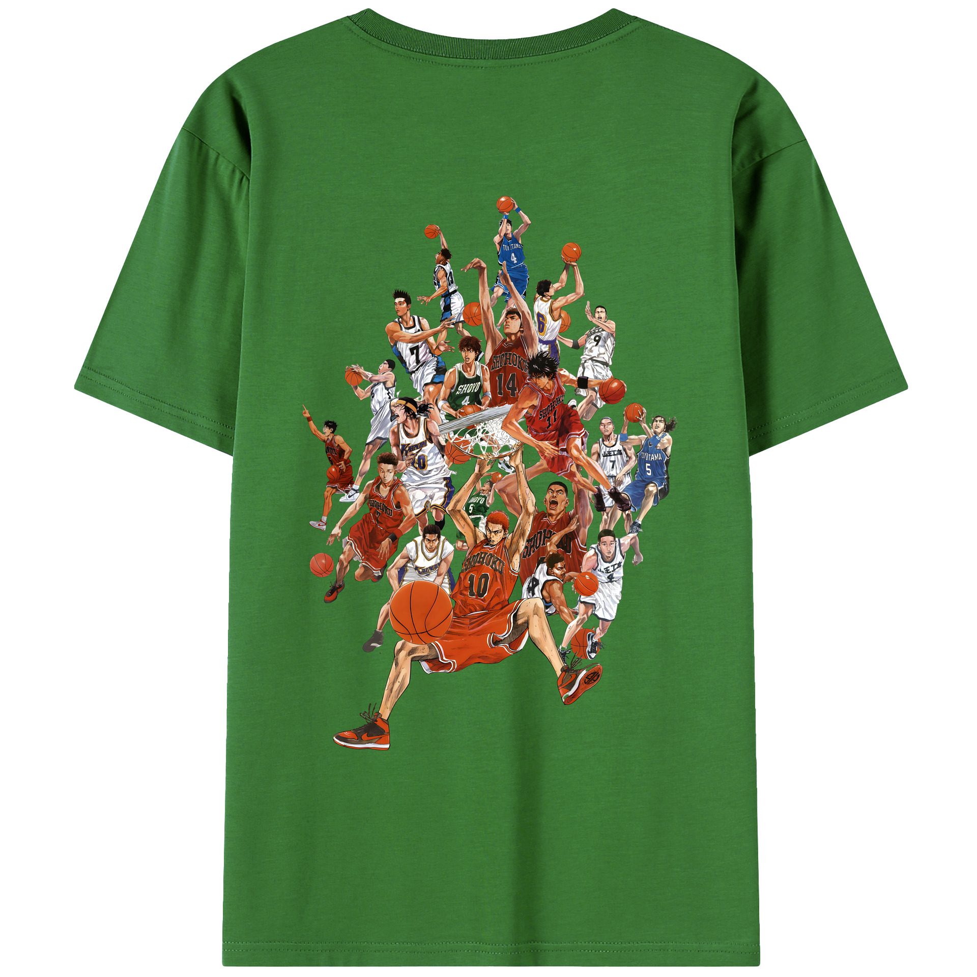 （画像用） SLAM DUNK／スラムダンク レディース半袖Tシャツ(バックプリント)